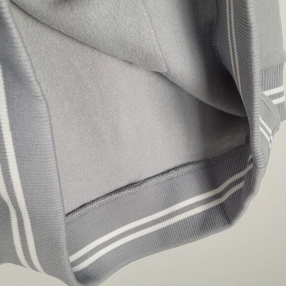 NBA Los Angeles Lakers Size L NEW Sweatshirt Hoodie 1/4 Zip Kangaroo Pocket Gray - Picture 8 of 10